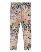 Bedruckte Leggings, große Katzen