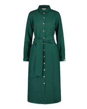 Chloe Linen Dress, Evergreen