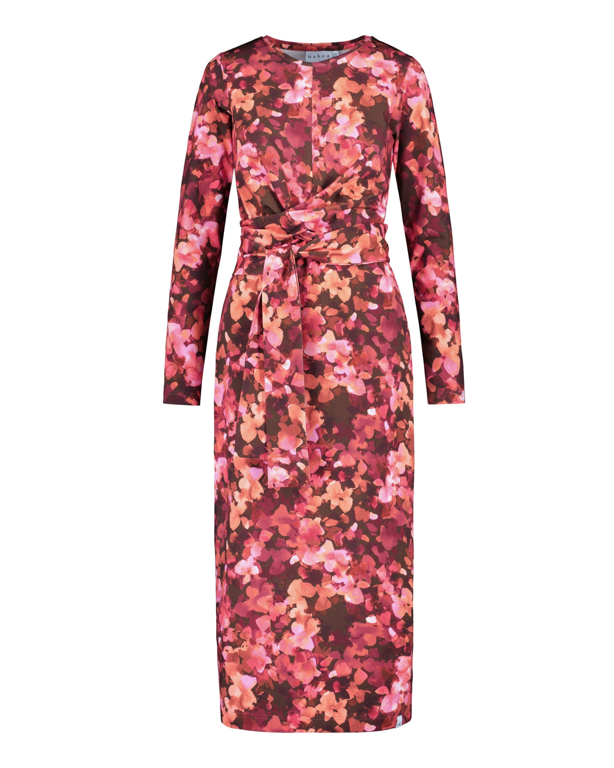 Zoey Dress, Scarlet Petals