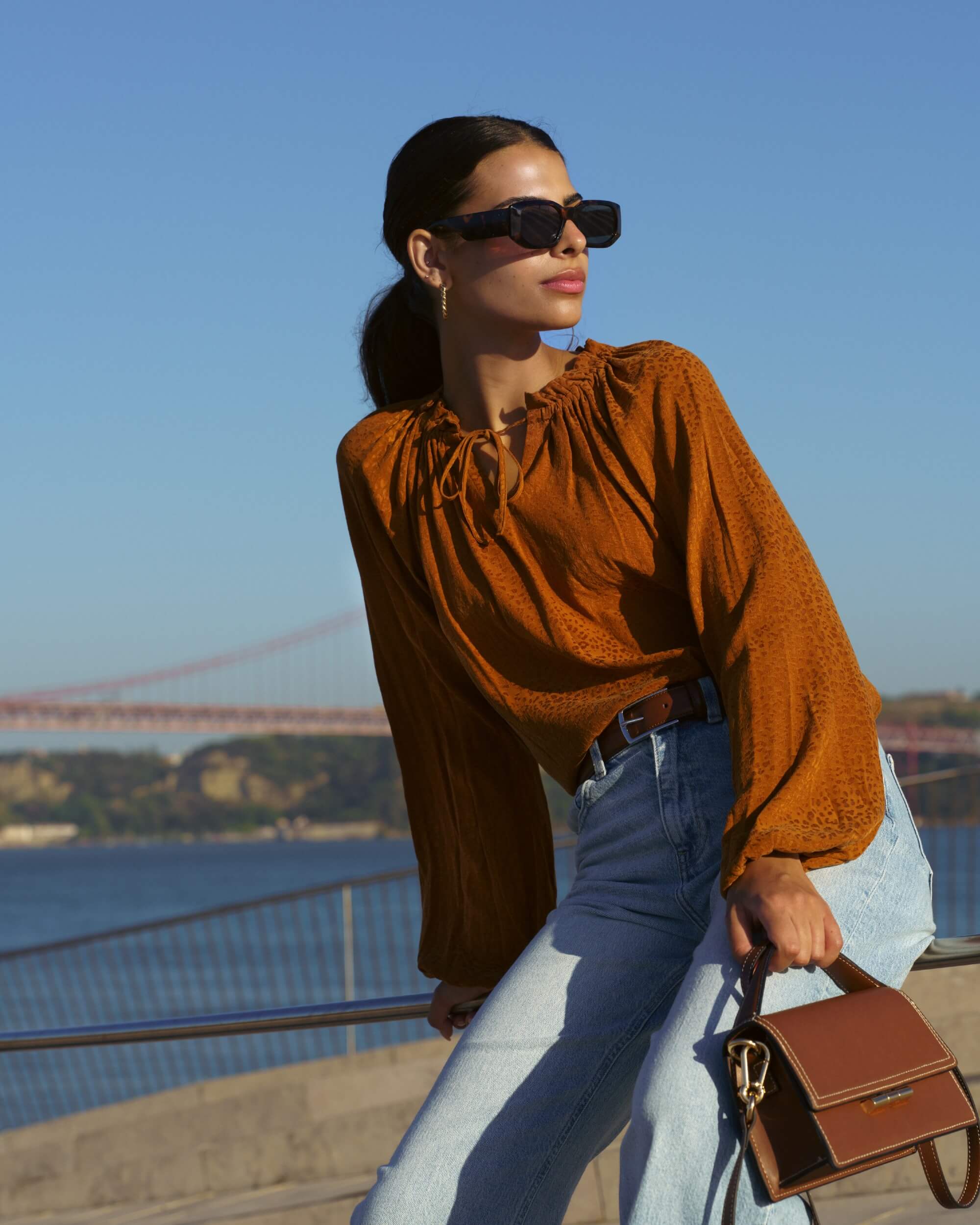 Paloma Blouse, Golden Leo