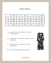 Eloise Dress, Noir