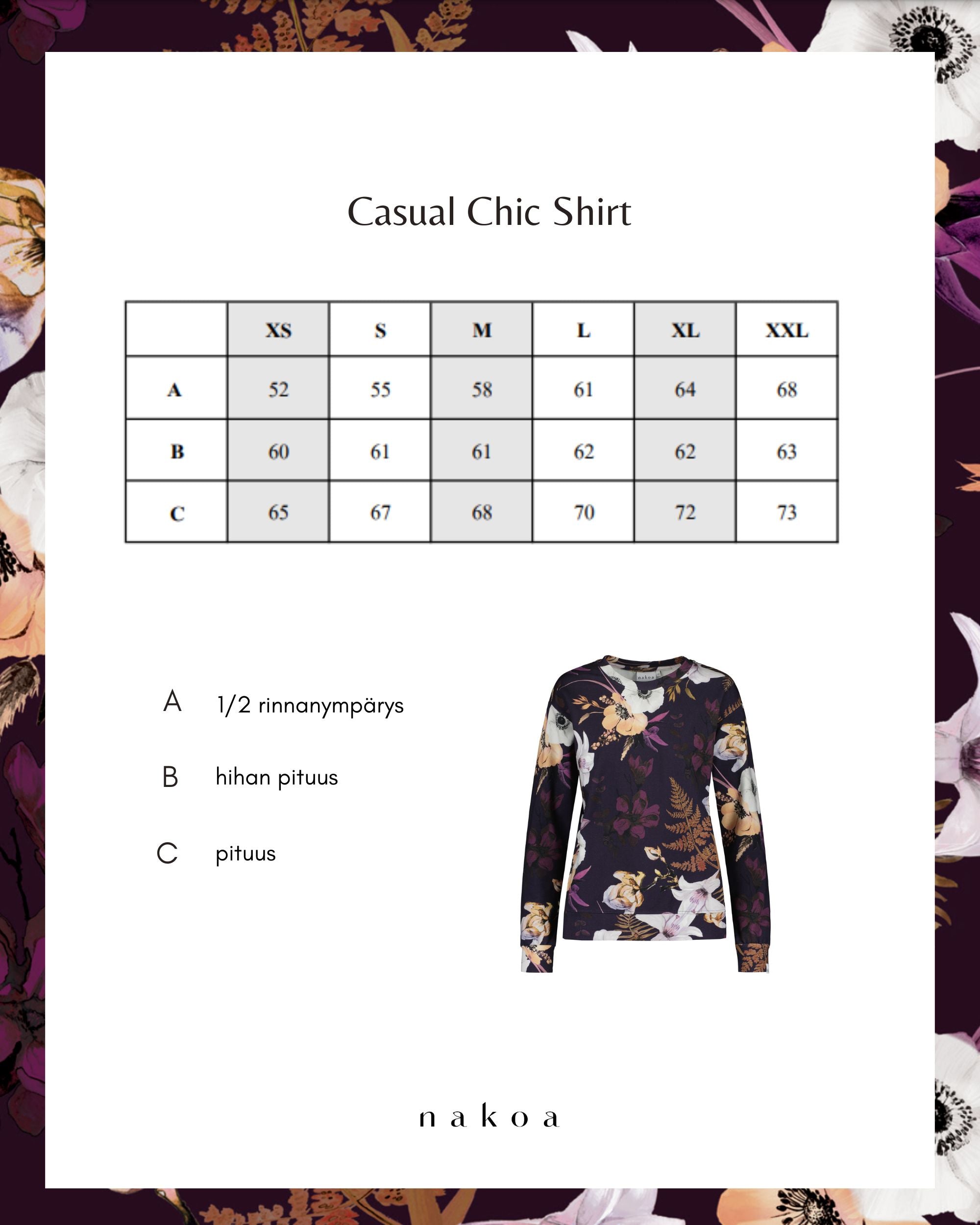 Casual Chic Print Shirt, Secret Lily