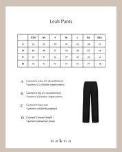 Leah Pants, Black Leo