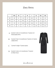 Zoey Dress, Black