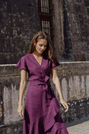 Annika-Kleid, Königsviolett