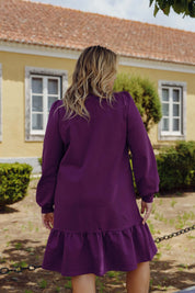 Mohnkleid, Königsviolett