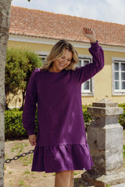 Mohnkleid, Königsviolett