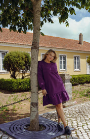 Mohnkleid, Königsviolett