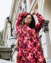 Poppy Dress, Scarlet Petals