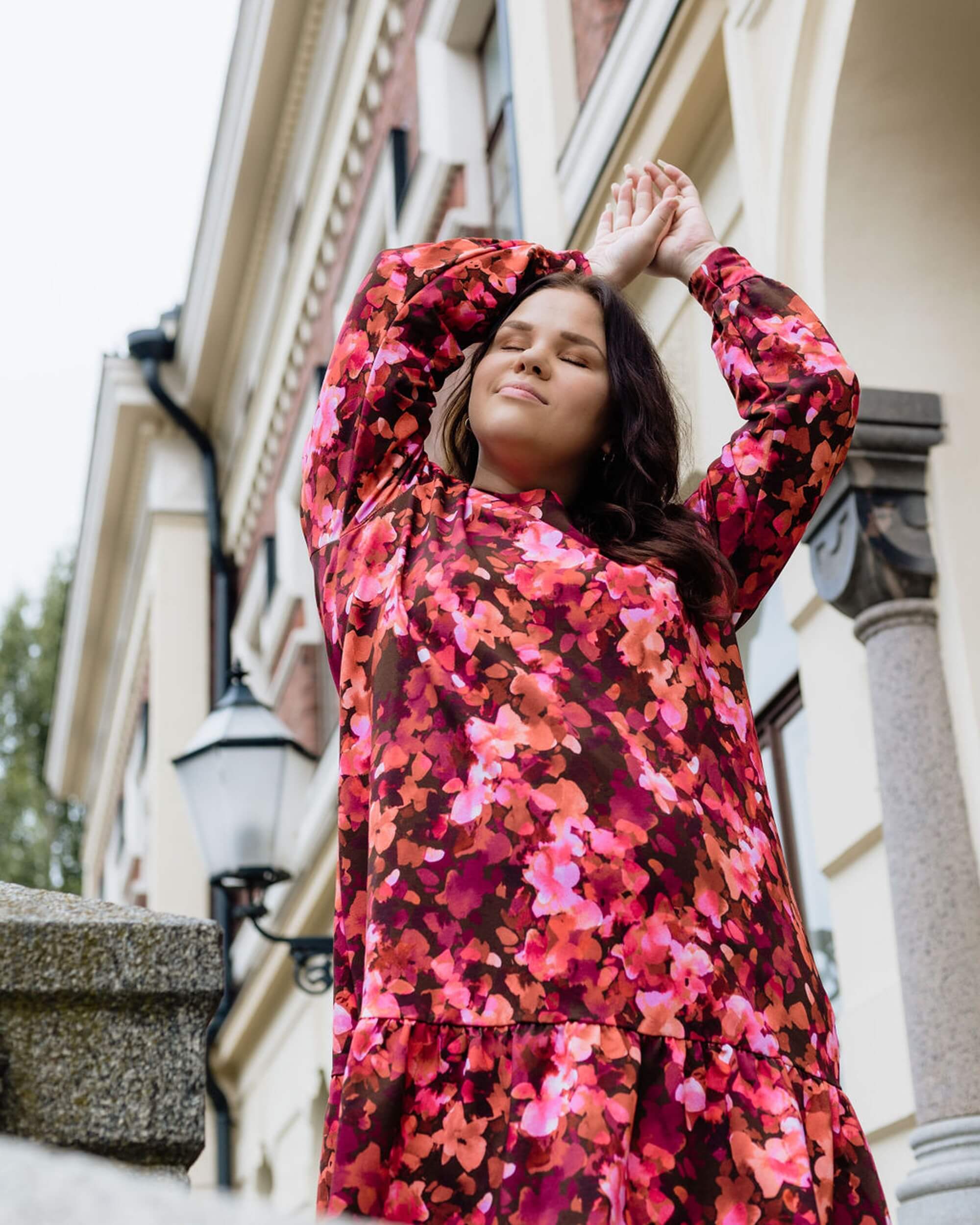 Poppy Dress, Scarlet Petals